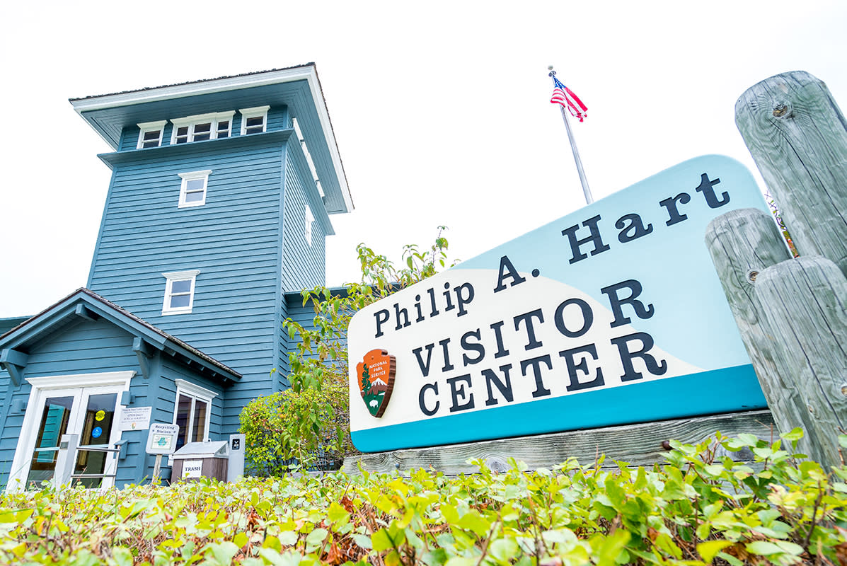 philip a hart visitor's center empire