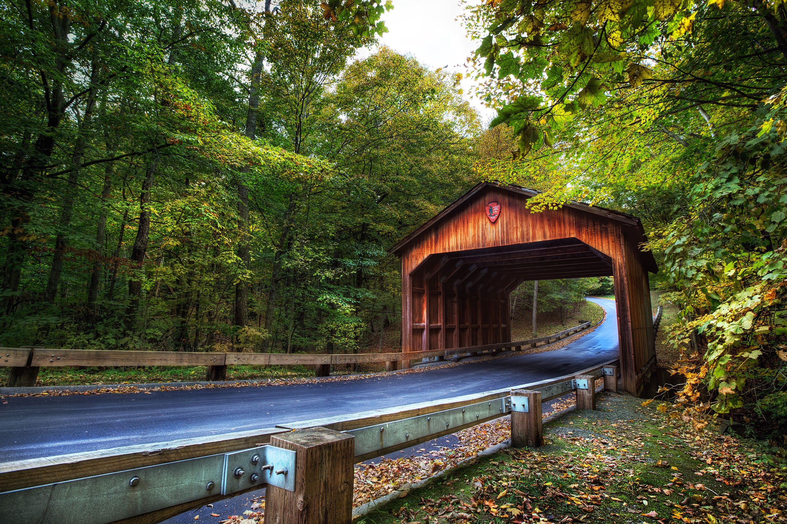 Wooden Gate of Pierce Scenic Drive